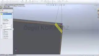 SolidWorks  Açılı Pah