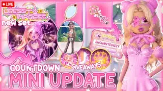 🔴LIVE!! DRESS TO IMPRESS MINI EASTER UPDATE COUNTDOWN + GAMEPASS AND FRIEND GIVEAWAYS!