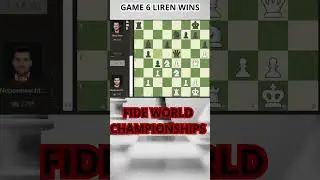 Ding Liren v/s Nepomniachtchi Game 6