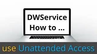 DWService - How to use Unattended Access