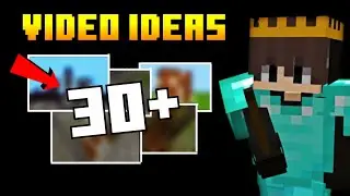 30+ Minecraft Video Ideas To Grow Your Youtube Cahnnel