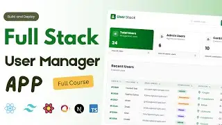 Build a Full Stack User Manager User App with React, Typescript, and Next Js