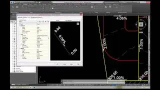 Civil 3D Feature Line Labels