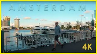 Amsterdam Centraal 4K Cycle Ride GoPro Hero 10 Footage