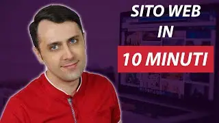Come creare un sito web in 10 MINUTI Semplice e facile