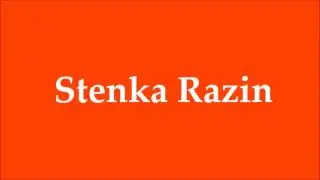 Stenka Razin (1883) - Russian Folk Song - Piano