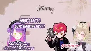 [ENG SUB] Cpt and Kurumi Noah show Tokoyami Towa an awkward sight