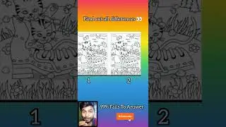 find all odd differences 😅 #trending #riddle #viral #shorts