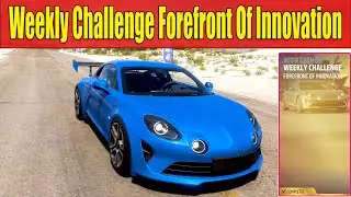 Forza Horizon 5 Weekly Challenge Forefront Of Innovation - 2017 Alpine A110