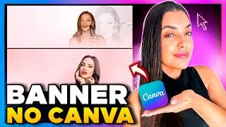 Como Fazer Banners no CANVA [Landing Page Aurora Make] Imagens p/ site Responsivo - Desktop e Mobile