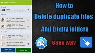 How to delete duplicate files and empty folders on Android (Tamil)