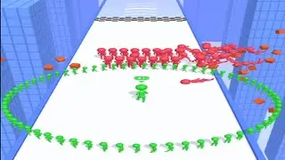 Circles Run 3D - All Levels Gameplay Android/iOS HD (Level-6) 