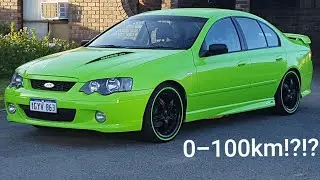 310rwhp BA Falcon XR8 0-100km Times!!!