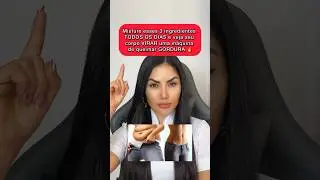 MISTURE ESSES 3 INGREDIENTES TODOS OS DIAS E VEJA SEU CORPO VIRAR UMA MÁQUINA DE QUEIMAR GORDURA