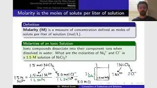 Molarity | OpenStax Chemistry 2e 3.3