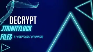Trinitylock Ransomware File Virus | Trinitylock Virus Removal and Files Decryption with STOP DJVU