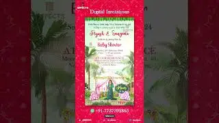 Latest E-Card Baby Shower Invitation || Baby Shower E-Card 2024 || Latest Card Design || KC Effects