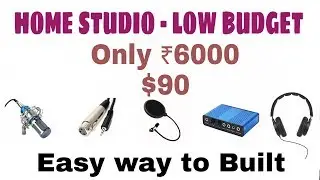 How To Built A Home Studio In Low Budget - Tamil | Recording Studio Setup Guide