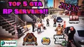 Top 5 Best GTA5 Roleplay Servers (2023) How to Join the MOST POPULAR GTA 5 Serious RP Servers PT.9