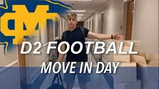 D2 COLLEGE FOOTBALL MOVE IN DAY 2020! Tested for Coronavirus! | Dorm Tour