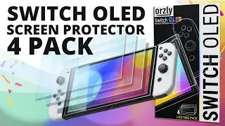 How To Apply a Nintendo Switch OLED Screen Protector | Orzly Easy Install Guide