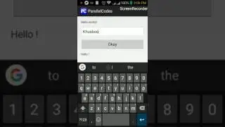 android edittext control programmatically