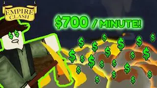 OP MINING STRATEGY! ($700/Min!) MAKE MONEY FAST! | Roblox Empire Clash