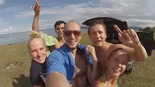 Лето 2016. Красноярское море. Хакасия. Мы типо грибы.