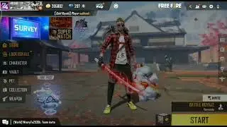 FREE FIRE 🔥  Katana-Black honor