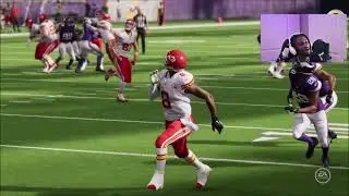 Madden 24 - Kansas City Chiefs vs Minnesota Vikings Week 5 WR Superstar Mode Xavier Stone