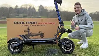 Dualtron Thunder III Unboxing: The Ultimate Electric Scooter? - [10800W - 72V 40ah] - UNBOXING
