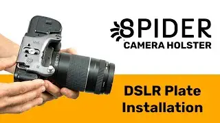 Spider Holster - How to install the Spider DSLR Camera Plate