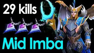 Skywrath Mage Mid – 29 Kills Null Talisman Imba Build Patch 7.39d