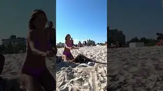 Head Massage Beach Prank! 😍