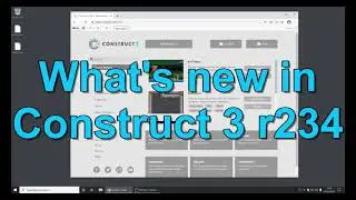 What's new in Construct 3 r234