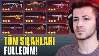 I FULLY CHARGED ALL THE WEAPONS IN MY ACCOUNT! (100,000 UC) pubg mobile