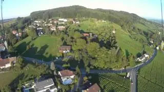 Flug mit dem Oktocopter