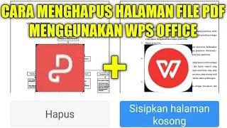 CARA MENGHAPUS HALAMAN FILE PDF MENGGUNAKAN WPS OFFICE