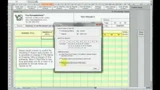 Bar Bending Schedules Reinforcement Tonnage Summing Spreadsheet