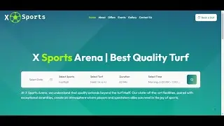 Laravel Advanced Turf Booking/Management Software