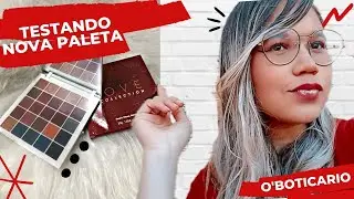 UNBOXING DA PALETA LOVE COLLECTION QUEM DISSE BERENICE? O'BOTICARIO