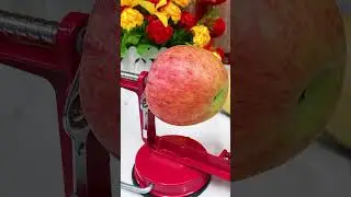 Every time I peel an apple, I'm afraid of hurting my hands, so I bought this #peeler #shorts
