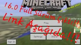 Minecraft PE 16.0 Çıktı! (Link aşağıda Ayrıntılar Yarın )