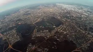 Стратонавтика. Москва со стратостата