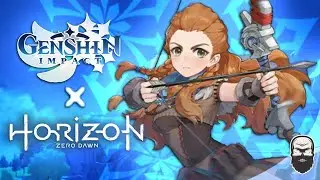 ¡Aloy en genshin! ❄️ | Genshin Impact x Horizon Zero Dawn | Cyklops _23
