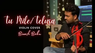 TU MILE /TELUSA MANASA | VIOLIN COVER | BINESH BABU