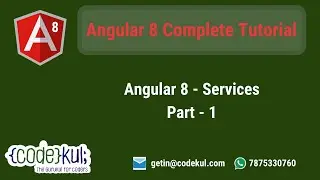 Services in Angular 8 Part 1 | CodeKul