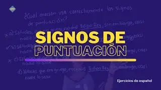 Signos de Puntuación » Ejercicios de Español