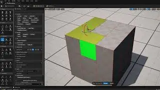 UE5.1 PolyEd Modeling Part 6 - Face Edits