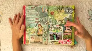 Altered Book Junk Journal Planner